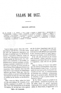 Salon de 1857. Premier article